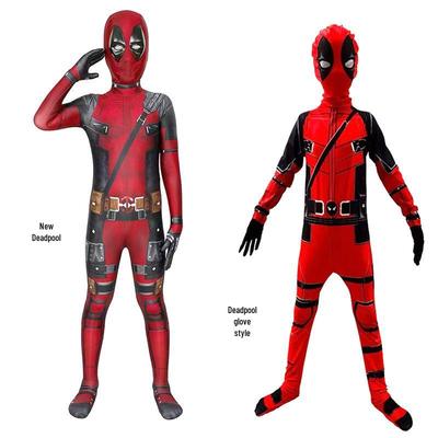 Deadpool Muskel-Bodysuit Kostüm für 2024 Halloween Cosplay