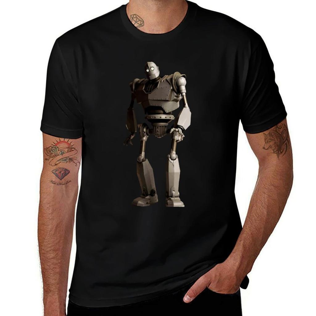 Iron Giant Tshirt Summer Holiday Casual Tee