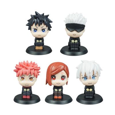 5pcs/set Anime Jujutsu Kaisen Figurine Satoru Gojo Geto Suguru Action Figures PVC Model Collection Toys Desk Ornament Gifts