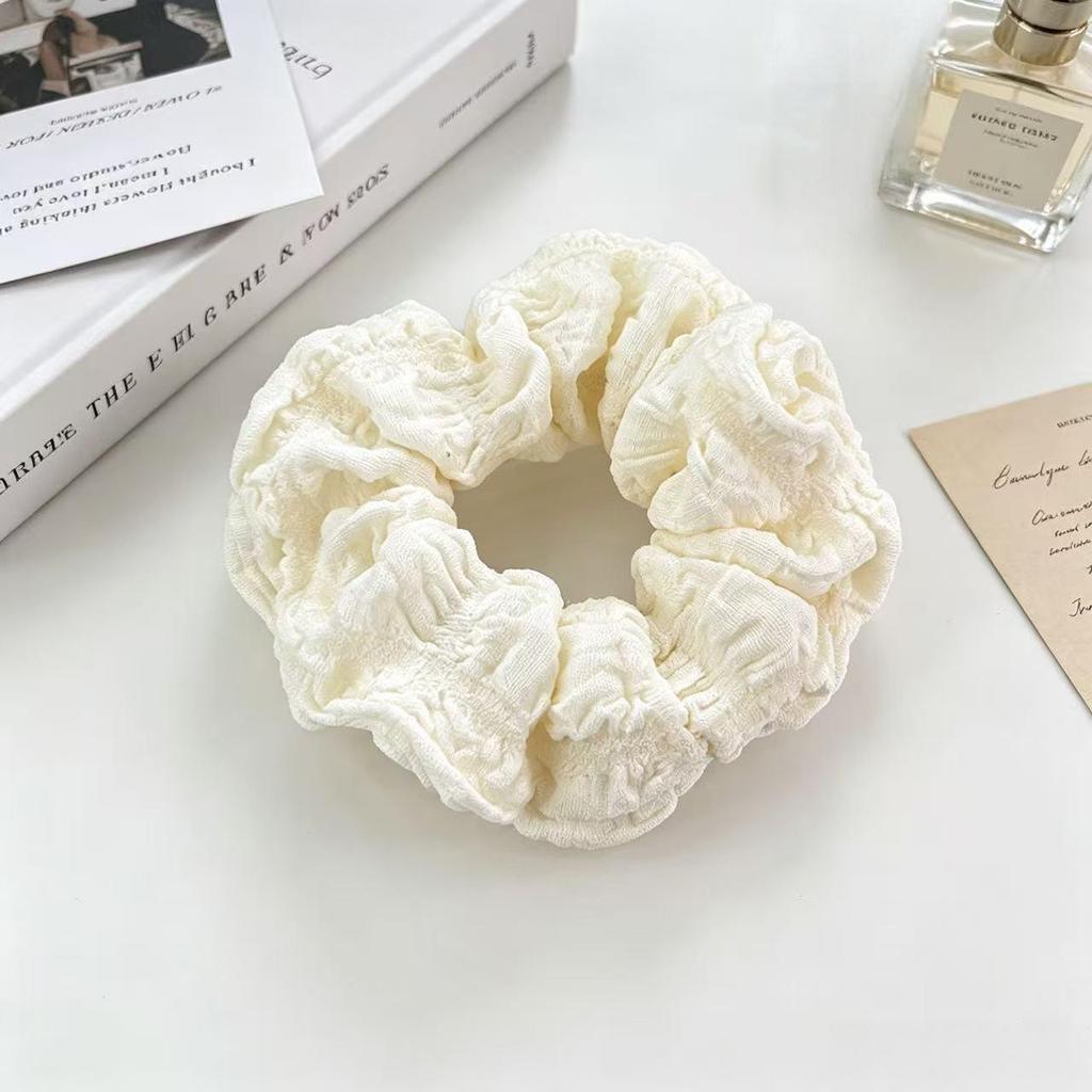 Korean Style Large Intestine Hair Tie – 2024 New High-End Bun Pig Rubber Band for Women