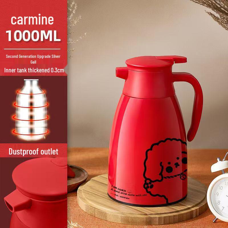 X70T Large Capacity Glass Liner Thermos Flask for Office, Home, and Dorm