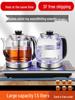 Fully Automatic 1.5L Electric Kettle and Embedded Tea Set