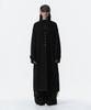 TREEMINGBIRD Boucle Wool Long Coat [Black]