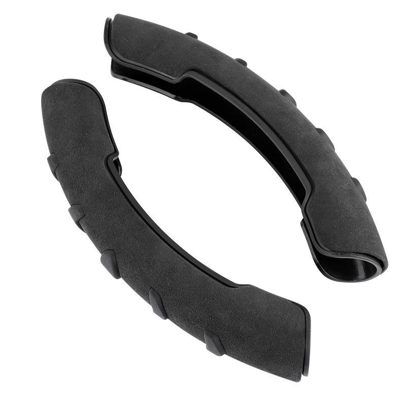 Universal Steering Wheel Handle Anti Slip Cover Alcantara Suede Steering Wheel Assist Anti Slip Protection Cover Auto Accessorie