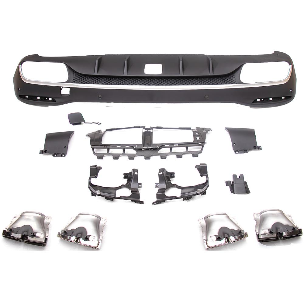 Universal Rear Diffuser Exhaust Tip for Mercedes GLE-Class W167 GLE63 (19 Models)