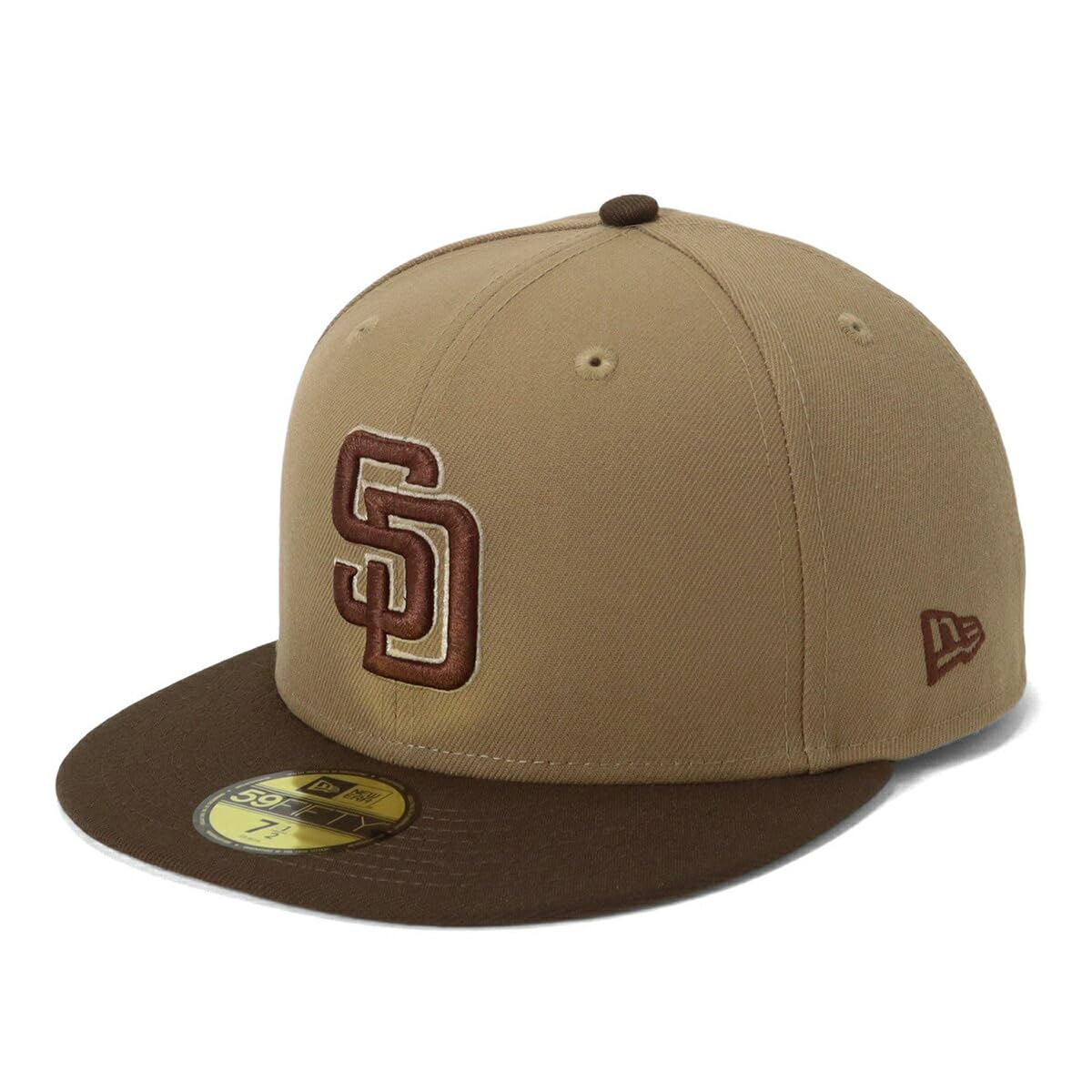 

New Era 59FIFTY Cap by MLB San Diego SD Under Exclusive to and Straight Flat Summer Sun UV Stylish Various Styles (70900053, NER35C4807) Padres,