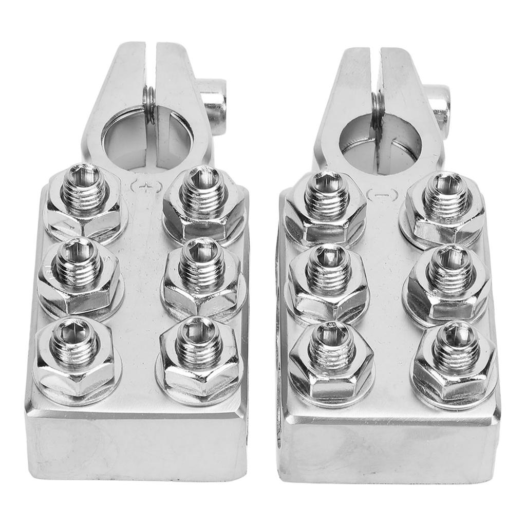Battery Terminals Connectors Heavy Duty 12 Way Car Battery Terminals Clamps for SAE DIN EN Tapered Top Post