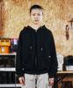Thevinylhouse Stitch Hoodie Zip-Up Black