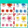 Themed Summer Colorful Flowers Leaf Patterns Paper Placemats Party Decorations