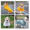 Outdoor PU Puppy Coat For Small Medium Large Dogs Hoody Dog Clothes Pet Supplies Dog Raincoat Pet Rain Jacket