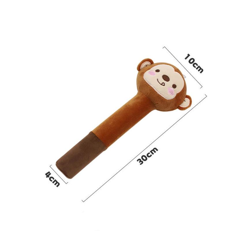 Cartoon Cute Animal Massage Hammer Creative Plush Toy Knock Back Back Knock Back Stick Plush Animal Shape