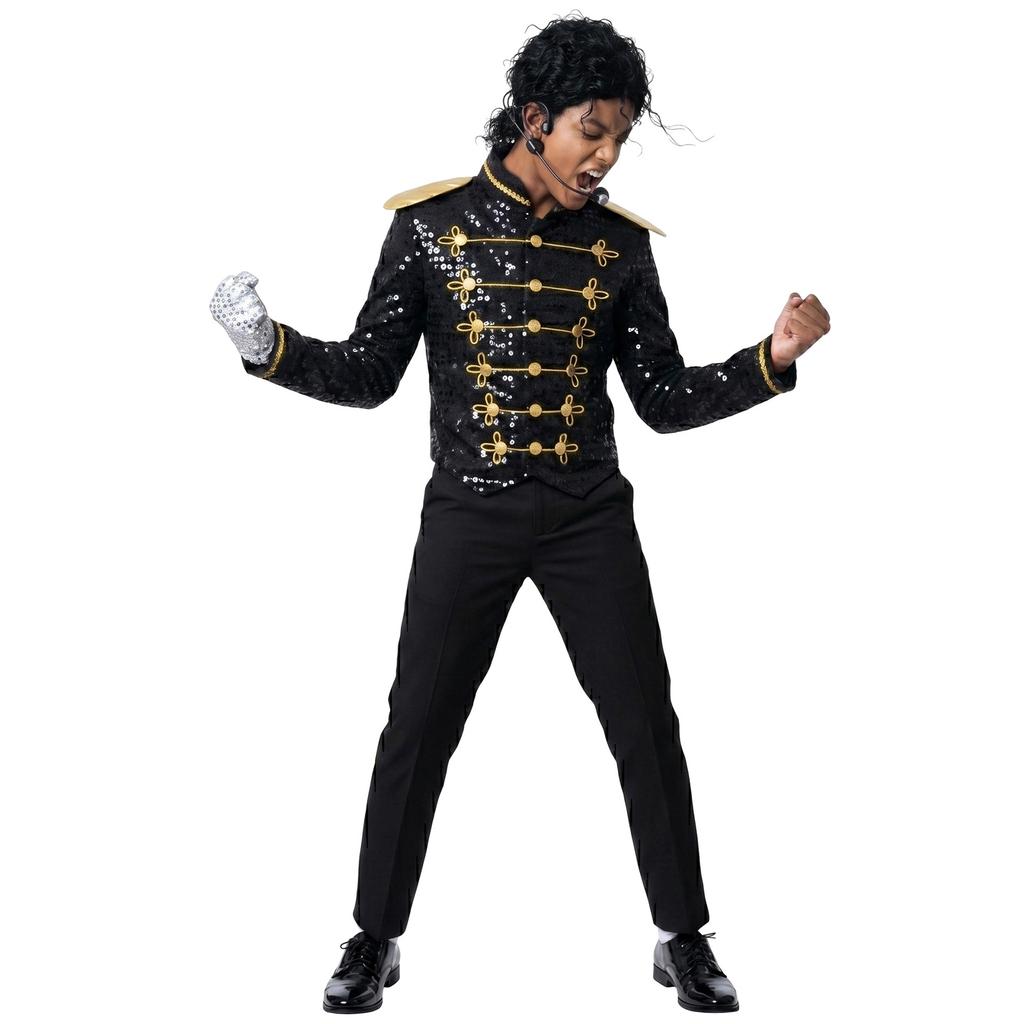 Costume da Esibizione per Bambini Giacca Stile Militare e Set Pantaloni Abbigliamento da Danza per Ragazzi Outfit per Spettacolo di Palco Tap Dance