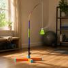 Jump Training Stick Solo Practice Badminton Rebound Coach Portable for Adults