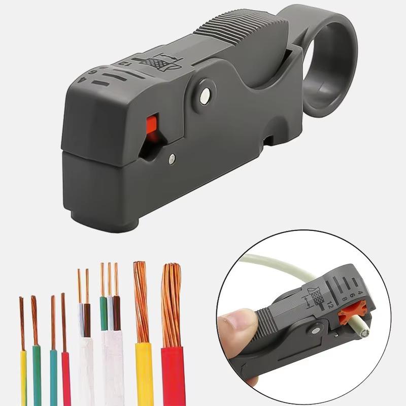 Abisolierzange Entkrustung Drahtkabel Werkzeuge Abisolierer Edelstahl Sechskantschlüssel Zubehör Isoliert Elektrisch Gerade