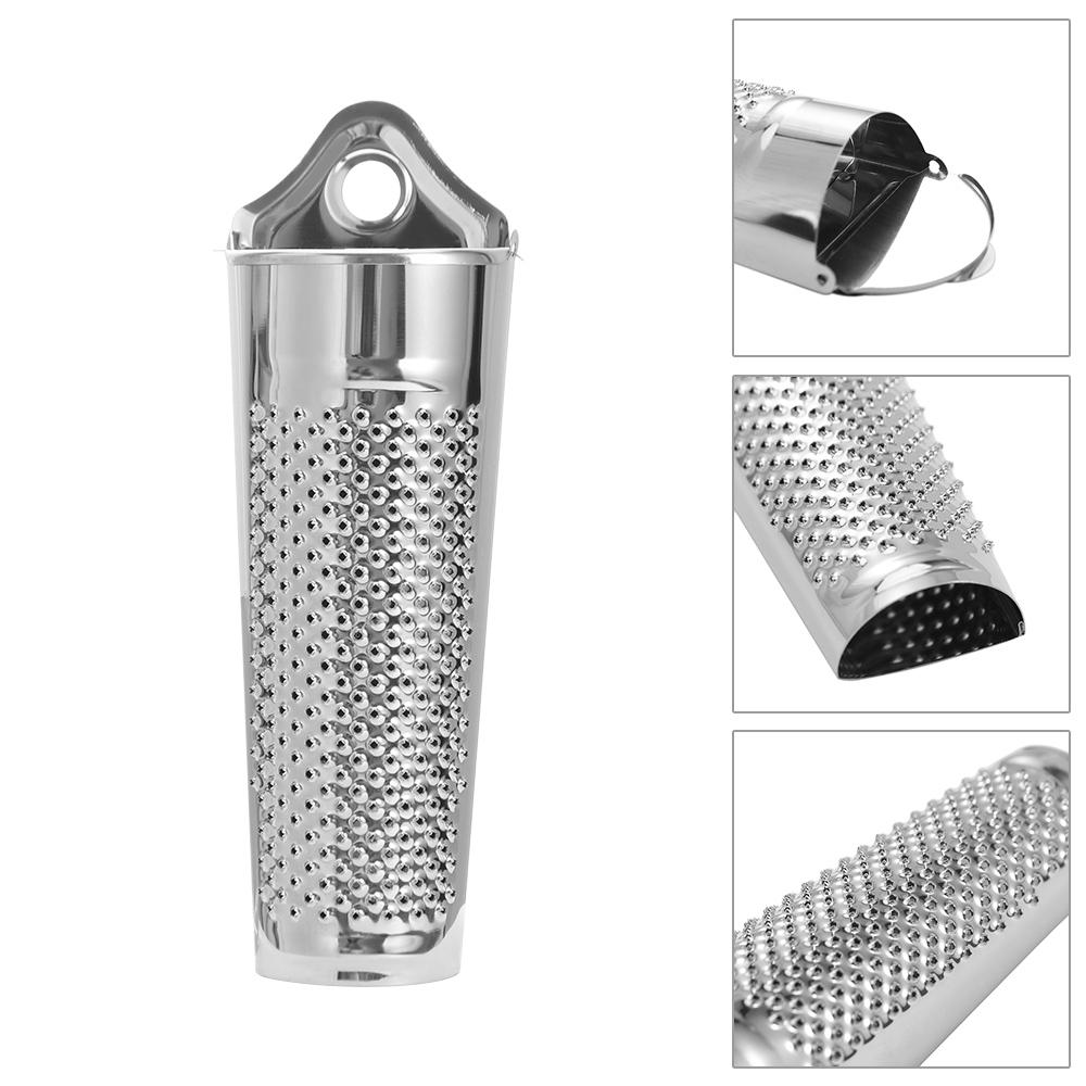 Rustproof Ginger Grater Stainless Steel Cheese Grater Nut Planer Nutmeg Grater Garlic