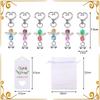 Guardian Angel Keychain: Perfect Thank You Gift for Weddings, Birthdays, Baptisms, Communions, and Gatherings.