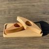 Wooden Book Page Holder Ergonomic Thumb Ring Portable Lightweight Book Page Folder Reading Comfort Accessory
