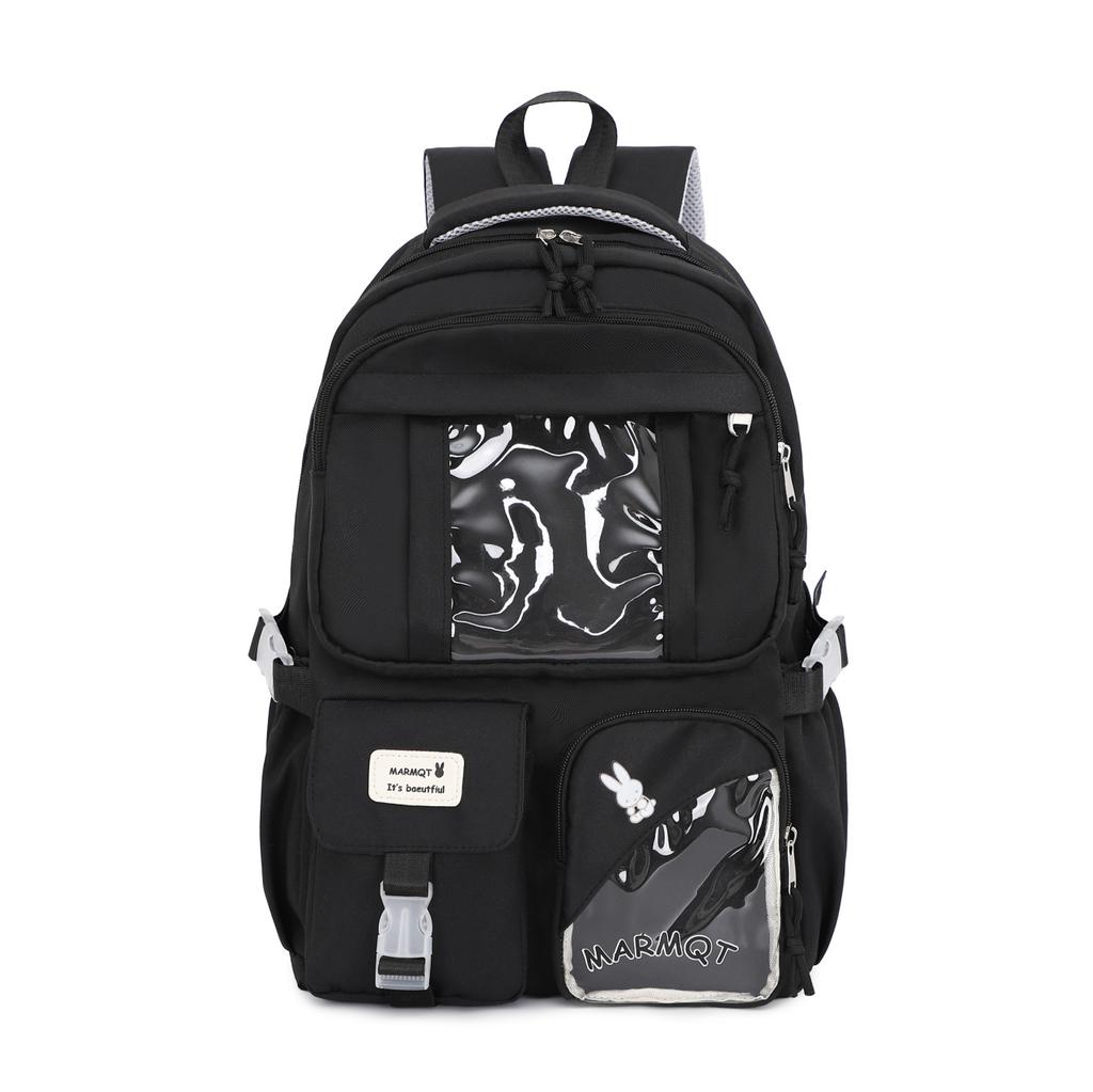 2025 new schoolbag female college student cute large capacity computer backpack junior high school student travel bag high school backpack
