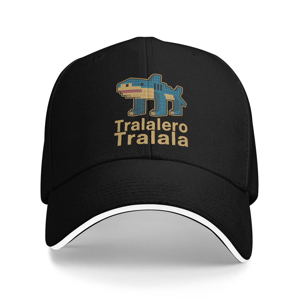 Tralalero Tralala Baseball Cap Casual Trucker Hat Summer Men Adult Running Hippie Snapback Cap