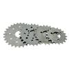 Bicycle #410 Chain 16T 18T 22T 25T 28T Fixed Sprocket Gear Fit For Electric Scooter Bike Brake Disc Mount Big Chain Wheel