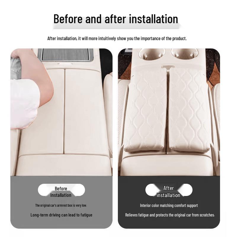 Chery Fengyun A9L Armrest Box Protective Leather Pad & Cover