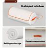 1pc PVC Waterproof Roll-Shaped Quilt Storage Bag Large Capacity Wardrobe Organizer Quilt Clothing Storage Bags Compression Bag