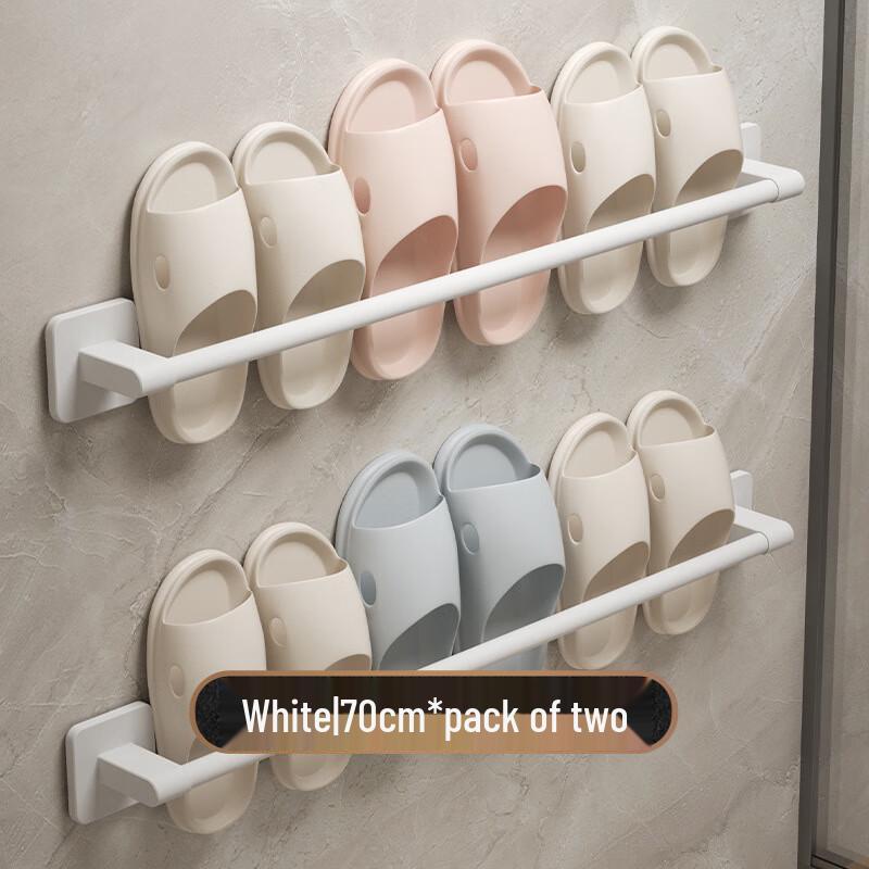 Xuan Yong No-Drill Bathroom Slipper and Shoe Rack