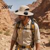 Cycling Cooling Hat Solar Fan Hat, UPF 50+ Wide Brim Sun with 2 Cap Fans, & USB Rechargeable, 3 Speeds for Fishing/Camping/Hiking/Gardening