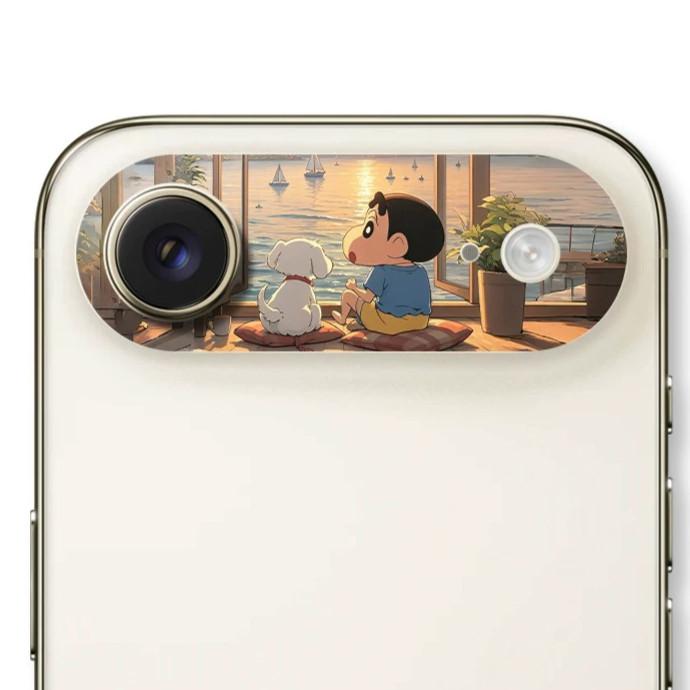 For iPhone Air/17 Air Cut Printing Soft Camera Stickers /Micro Matte / Anti-fingerprint / Decoration Camera Film / Wear-resistant /Anti-scratch /