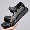 Fashion Outdoor Anti-slip Beach Shoes for Men Fashion Casual Driving Soft-soled Anti-slip Platform Sandals Male Summer New Sandals Man