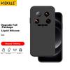 Liquid Silicone Phone Case for Xiaomi 14 Ultra, Upgraded Liquid Silicone for Xiaomi 14 Ultra, Skin-Like Feel Shockproof Ultra-Thin Soft Case, Black