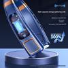 Leafless USB Neck Fan: Silent, High Power, Portable & Rechargeable