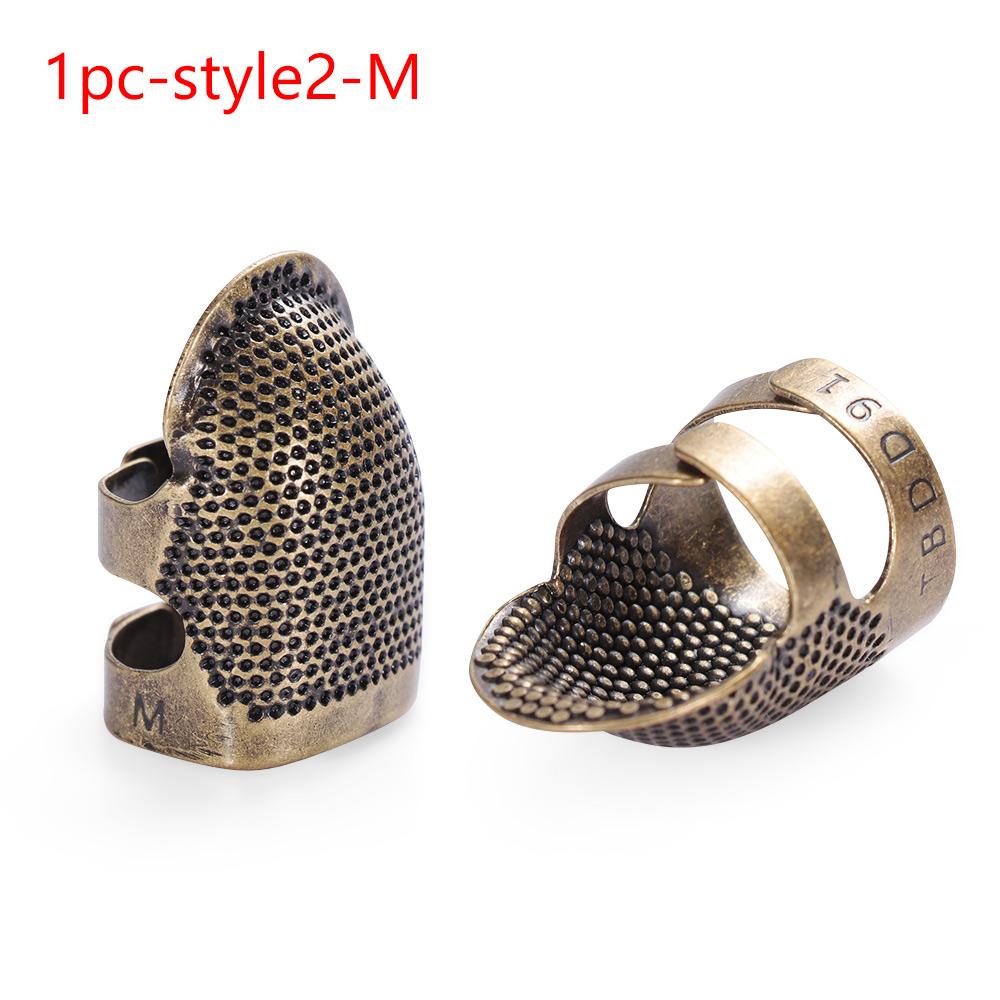Stitching Tools Handworking DIY Crafts Metal Antique Ring Finger Protector Needle Thimble