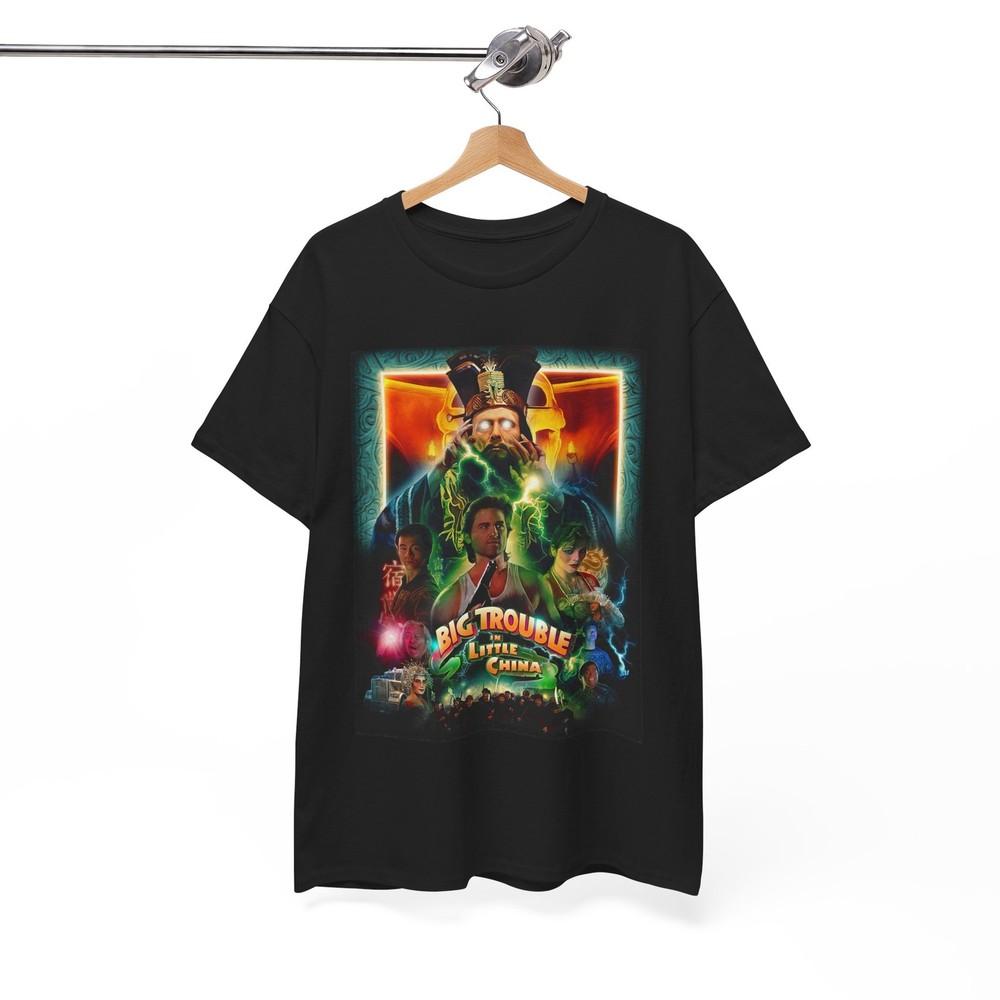 Big trouble in little china Shirt Jack Burton Reality Glitch MovieUnisex Tee Unisex T-Shirt S