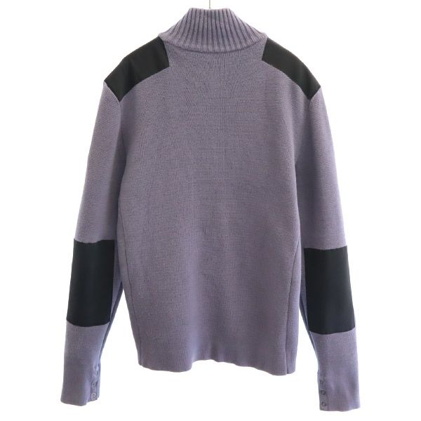 Victorinox Full zip Knit jacket XS Gray x black Men's Used