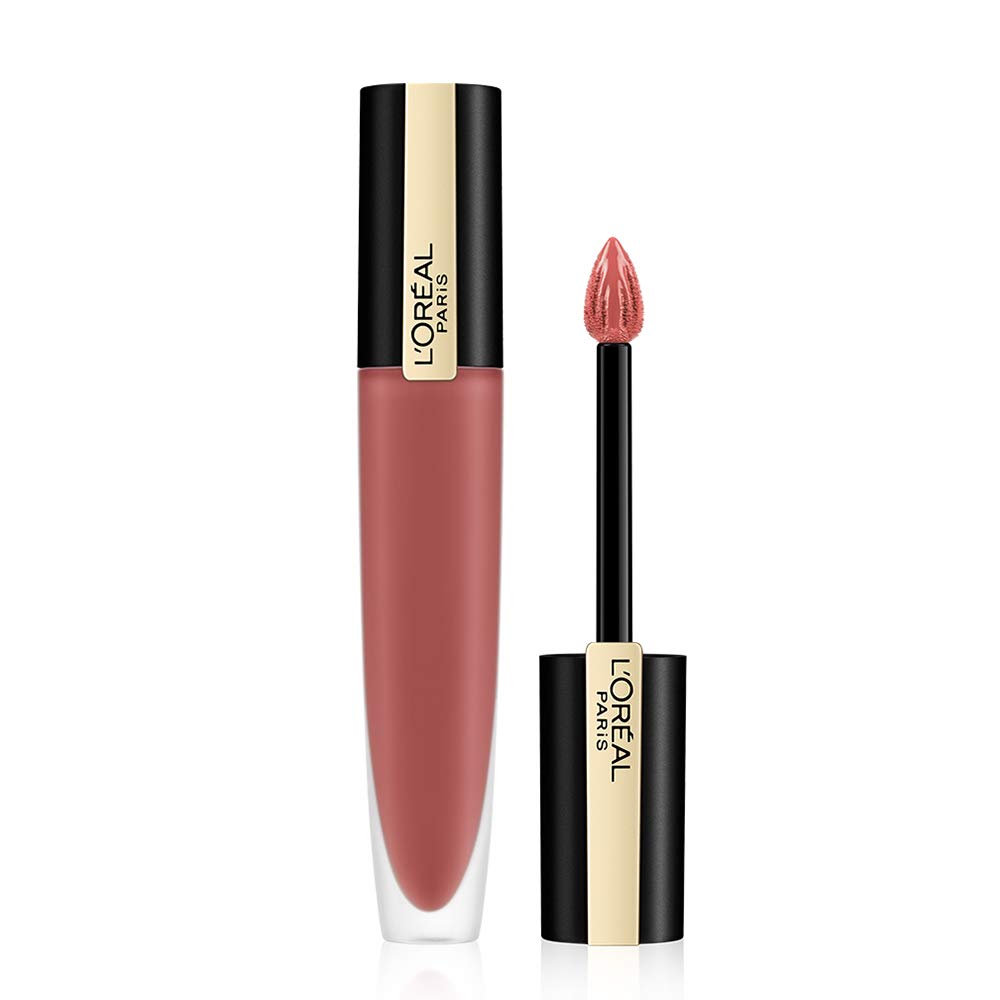

Paris Lip Rouge Signature 124 Rose Liquid Matte Waterproof L Oreal