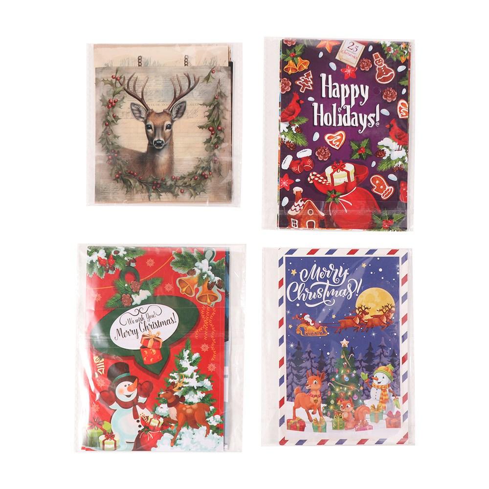 Snow Man Christmas Wine Bottle Sticker Wine Bottle Cover  Christmas Party Decor