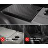 Car Armrest Cover Center Console Cover PU Leather Protective Armrest Seat Box Lid for F-450 2017 to 2024 with 40 20 40 Jump Seat