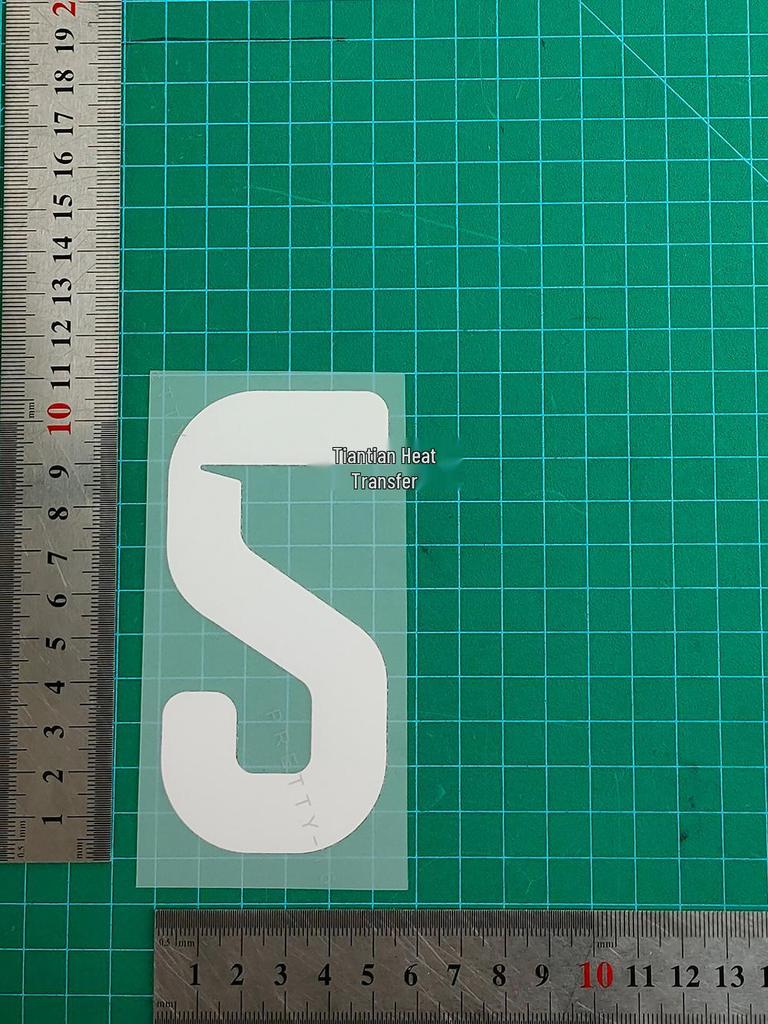 2026AD Adult White Home Game Jersey Heat Press Number Stickers