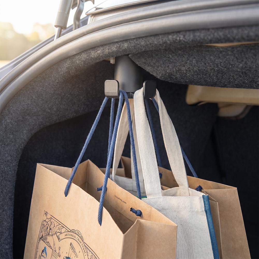 Rear Trunk Hook Grocery Bag Hooks Clip Auto Interior Organizer Accessories For Tesla Model 3 Highland