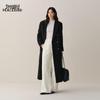 Peacebird Women's Elegant Long Wool Blend Coat