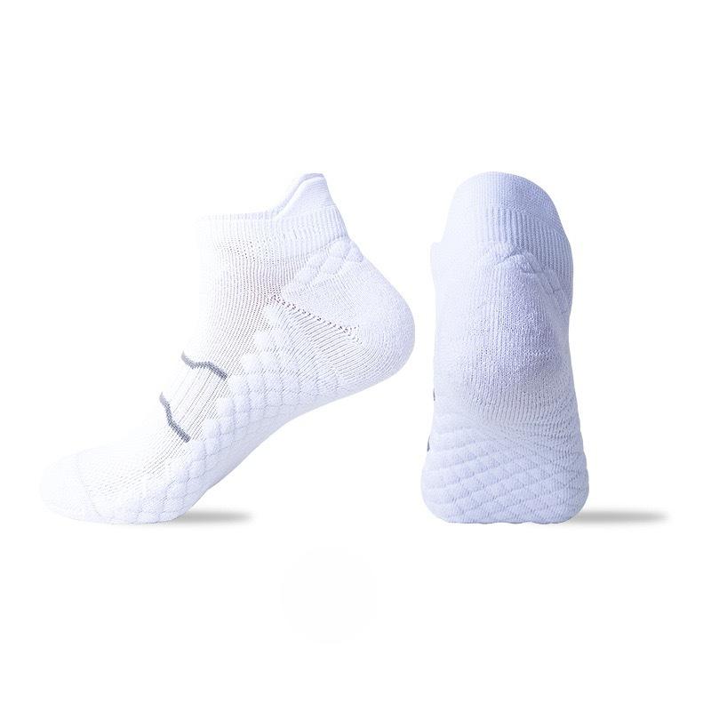 Women's Spring and Summer Sports Outdoor Running Deodorant Towel Bottom Shock Non Slip Short Socks