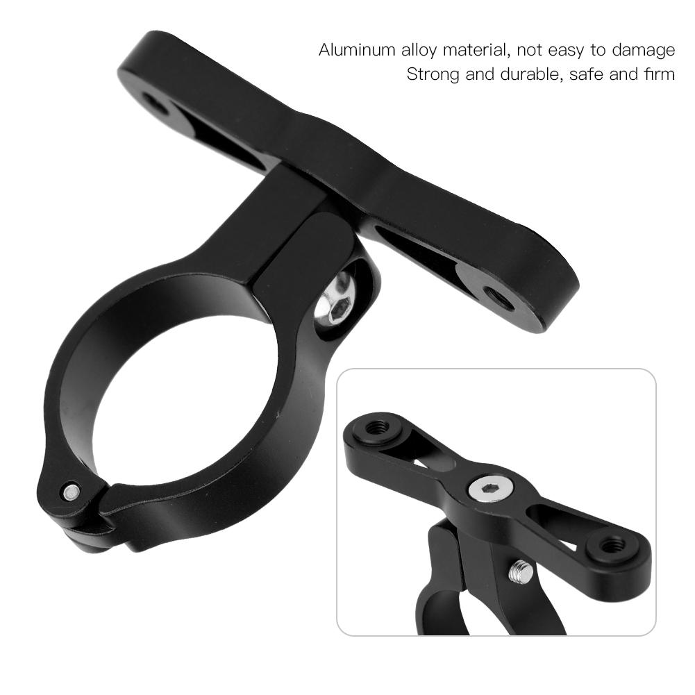 Aluminum Alloy Bicycle Bottle Cage Conversion Mount Bike Adjustable Cup Bracket AdapterBlack