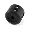 Stop Heavy Duty Cable Line Waterproof Rope Hook ATV UTV Line Plug For Off-Road Vehicles Black