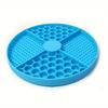 Hunde-Futtermatte Silikon Katzen-Langsamfresser-Näpfe mit Saugnapf Slow-Feeding-Pad Hunde-Leckmatte Angstlösende Utensilien