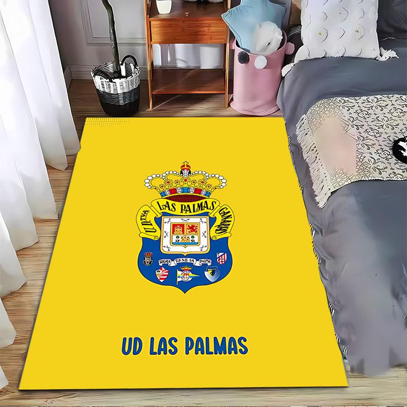 Yellow Carpet with UD Las Palmas Logo suitable as a non-slip mat for the living room or bedroom sofa