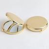 Personalized Customized Metal Folding Portable Makeup Mirror, Customized Makeup Mirror With Text And Pictures
