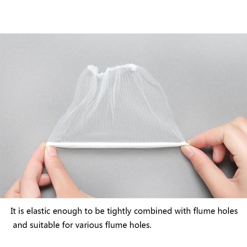 30pcs Kitchen Sink Trash Strainer Filter Drain Bag Disposable Garbage Bags Waste
