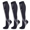 6Pairs New 20-30Mmhg Compression Socks High Stockings For Men & Women Sports Marathon Cycling Football Varicose Veins Eu35-45