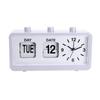 Creative Vintage Flip Clock Mechanical Alarm Clock Desktop Digital Clock with Calendar Clock Home Decor Vintage Home Decor 2025